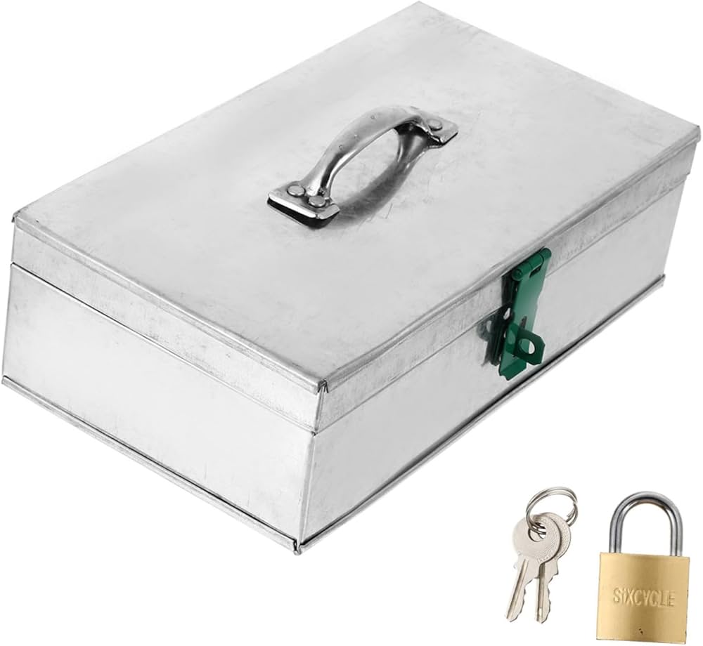 ブリキ製チェストボックス